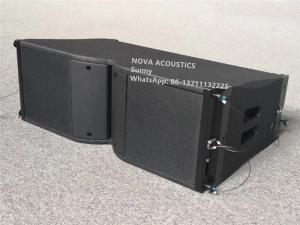 Best 110 Degree Dual 8 Inch 500W Two Way Line Array Loudspeaker wholesale