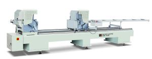 China High precision window screen machine. window cutting saw for upvc profile cutting on sale
