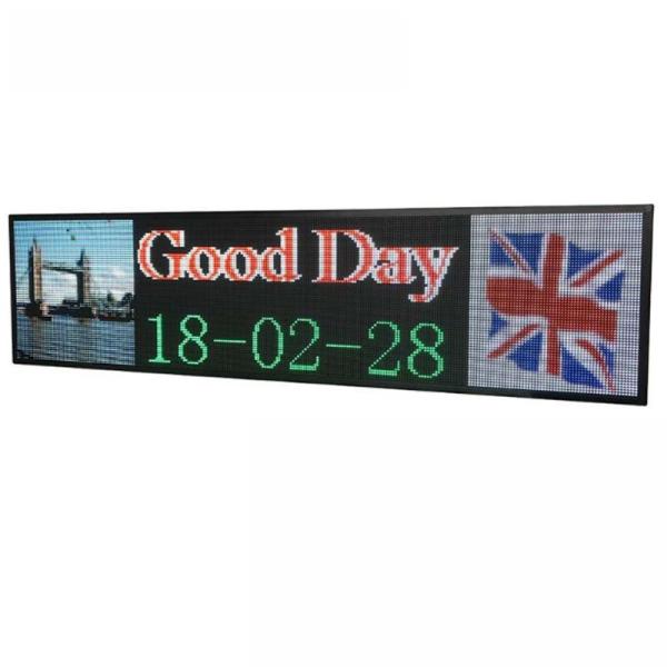 Cheap Outdoor 220V LED Scrolling Display Board P5 Led Sign For Car Back Window for sale