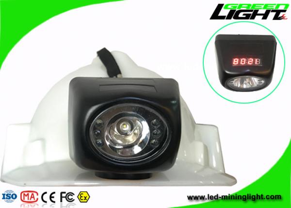 Cheap Anti Explosive LED Mining Light 8000lux Higher Brightness with High Beam LCD Screen for sale