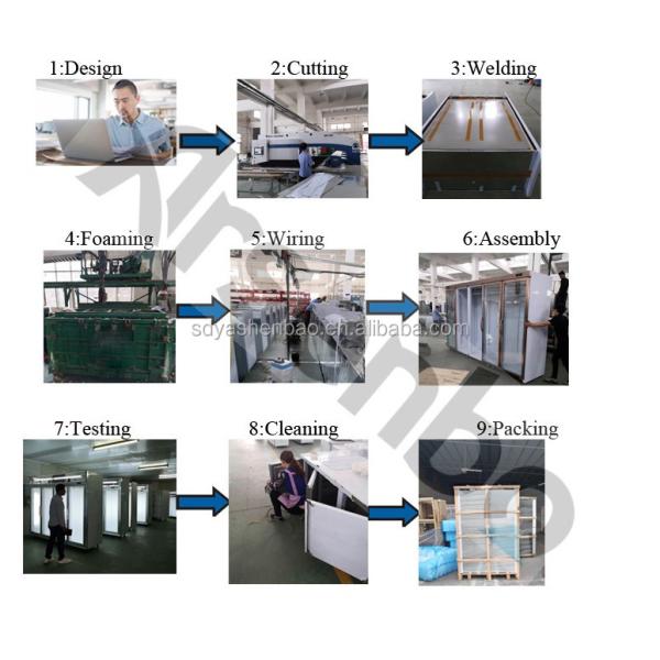 Durable Open Chiller Display
