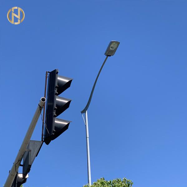 Cheap 35m High Mast Solar Street Light Octagonal Double Arm Single Arm for sale