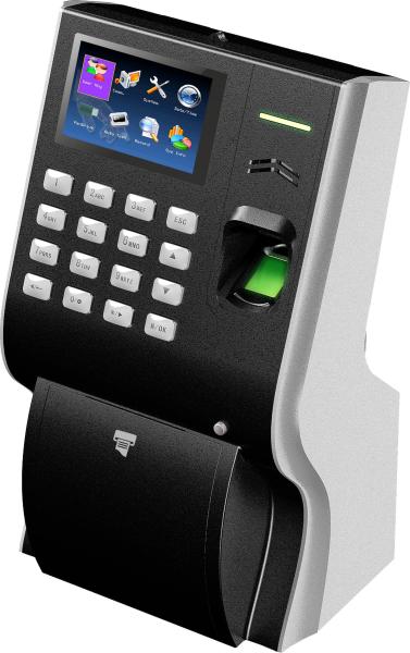 Cheap LP400 FINGERPRINT TIME ATTENDANCE WITH PRINTER TCP/IP SOFTWARE AVAILABLE BLACK COLOR HIGH QUALITY for sale