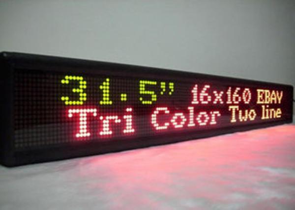 Cheap P10 Double Sided Scrolling LED Sign  Wireless Programmable Display Board IP65 for sale