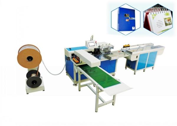 Cheap 1/4'' Fully Automatic Spiral Binding Machine, 3:1 Automatic Punching Binding Equipment for sale