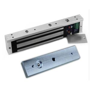 China 12V electromagnetic magnetic door lock 320 KG Access control holding force with LED light on sale