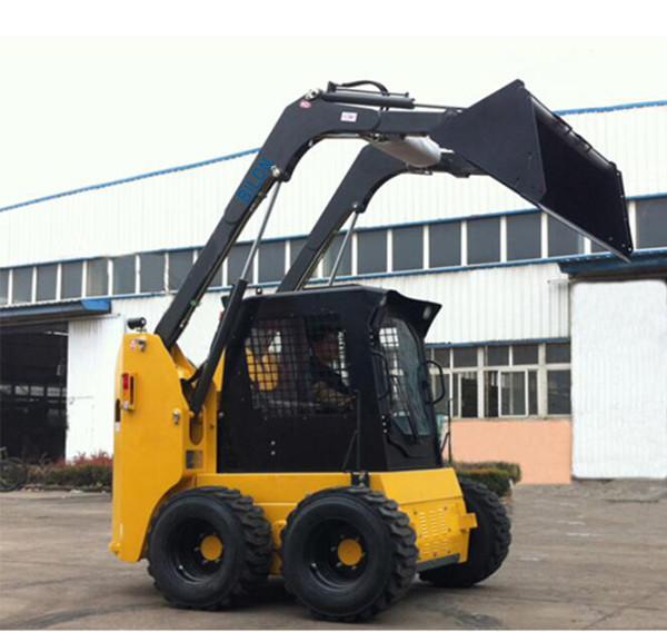 Cheap High Output Front End Loader Machine 950KG Rated Load Skid Steer Loader for sale