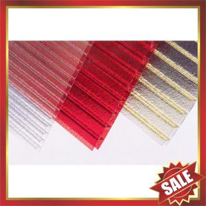 Best frosted Hollow polycarbonate Sheet,crystal hollow pc sheet wholesale