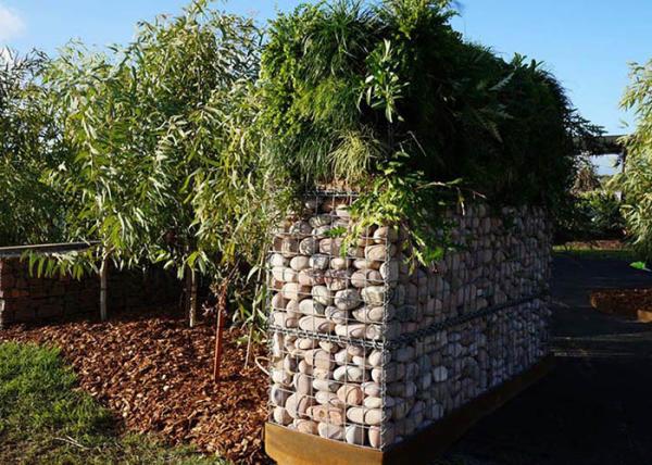 Cheap Landscape Welded 5mm Gabion Baskets Wire Mesh Rock Retaining Wall for sale