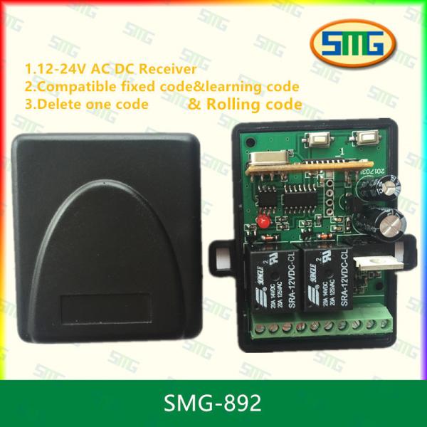 Cheap SMG-892 2 channel rolling code universal controller remotes for sale