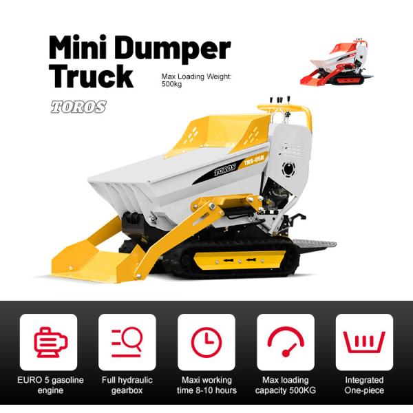 Diesel Engine Small Tracked Dumper