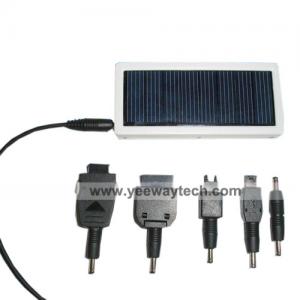 Solar Powered Battery Charger With Poly-Crystalline Silicon Solar Cells