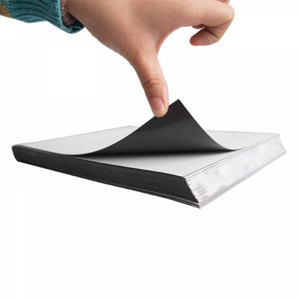 Cheap SGS Flexible Magnet Material Self Adhesive Magnetic Sheet Soft Roll for sale