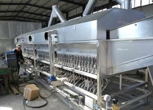 Best Beans &amp; Peanut Frying Machine Automatic Continuous Fryer Easy Operation wholesale