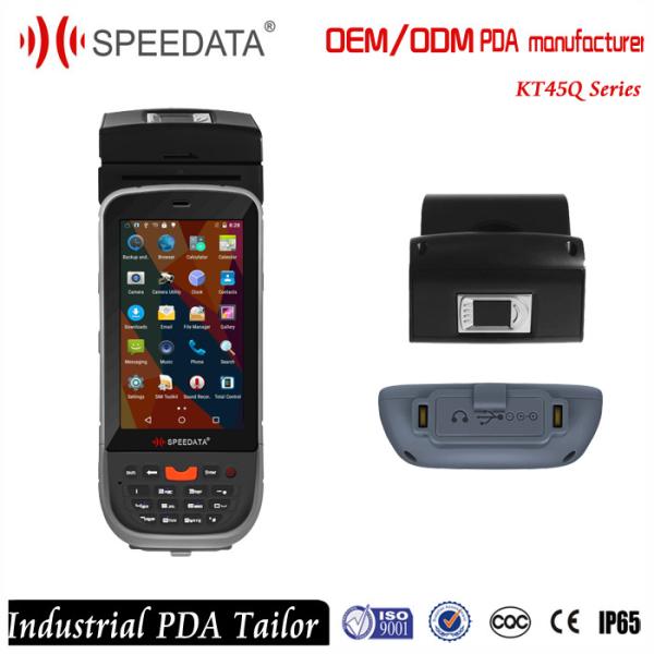 Cheap USB RS232 Bluetooth GPRS Android 5.1 Portable Wireless Handheld Fingerprint Scanner for sale