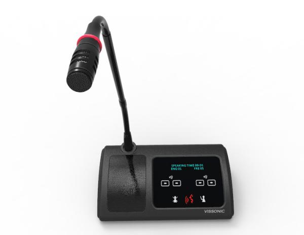 Cheap 410mm GooseneckAudio Conference Microphone , Wireless Microphone For Video Conferencing for sale