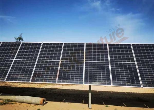 Cheap Single Axis 1P Tracker 60 Degree Solar Panels Tracking System for sale