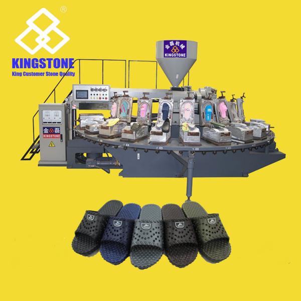 Cheap PVC Air Blowing Slippers Footwear Making Machine Injection 24 Stations for sale