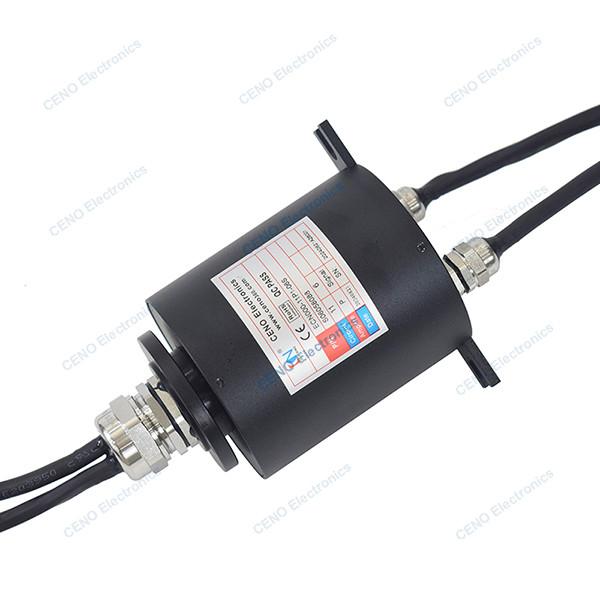Cheap Customized Waterproof Slip Ring with IP65 and Rotating Encoder Signal Connector for sale