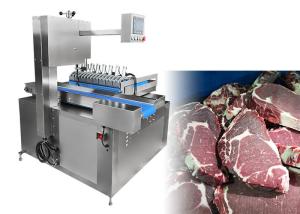 Auto High Speed Meat Double Band Saw Cutting Machine With Intelligent User Interface
