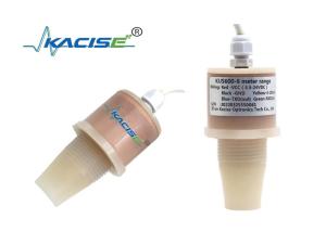 China IP68 5m Ultrasonic water level meter RS485 output liquide Level Sensor PVDF KUS600 on sale