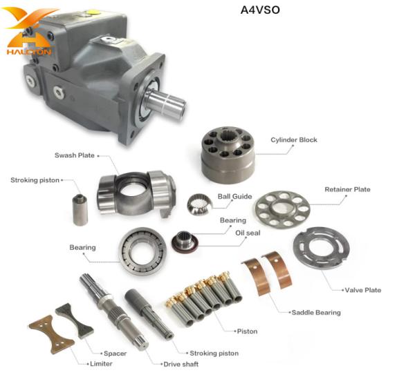 Cheap Oem Hydraulic Piston Pump A4vso Series A4vso71 A4vso125a4vso250 A4vso355 Hydraulic Piston Pump For Construction Machine for sale
