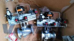 Quarter Turn  3 Position Pneumatic Actuator For Automated Web Handling Systems