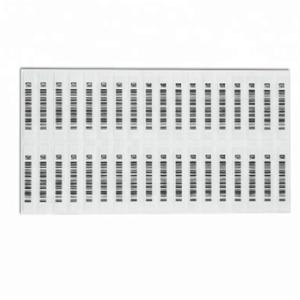 China Custom Logo DR AM /  RF 8.2Mhz EAS Soft Label Shoplifting Security on sale
