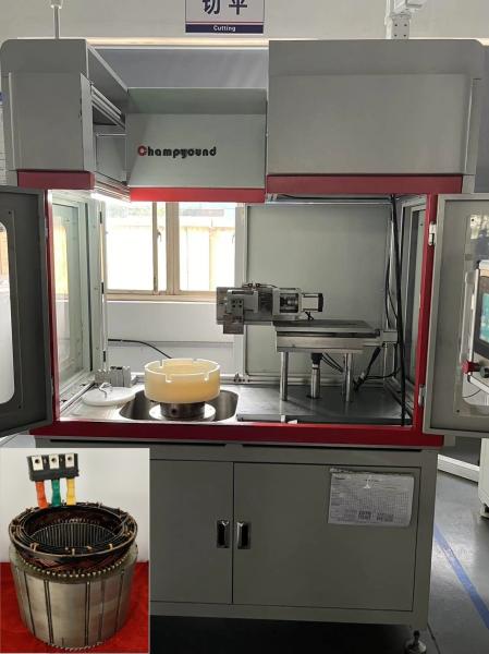 Cheap Custom Electric Motor Rewinding Machine Single Stator Automatic Cutting Machine for sale