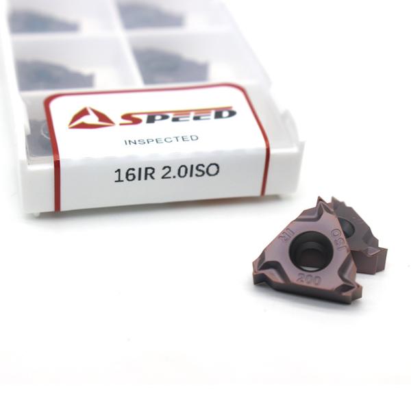 Cheap Carbide Ag60 Threading Insert , 16IR AG55 Internal Threading Inserts for sale
