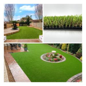 Best 4x25m Landscaping Artificial Grass 35mm Synthetic Landscaping 1x3m wholesale
