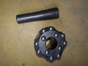 Button Type Reamer Bit 102mm / 12 Degree Button Bit 64-127mm Diameter