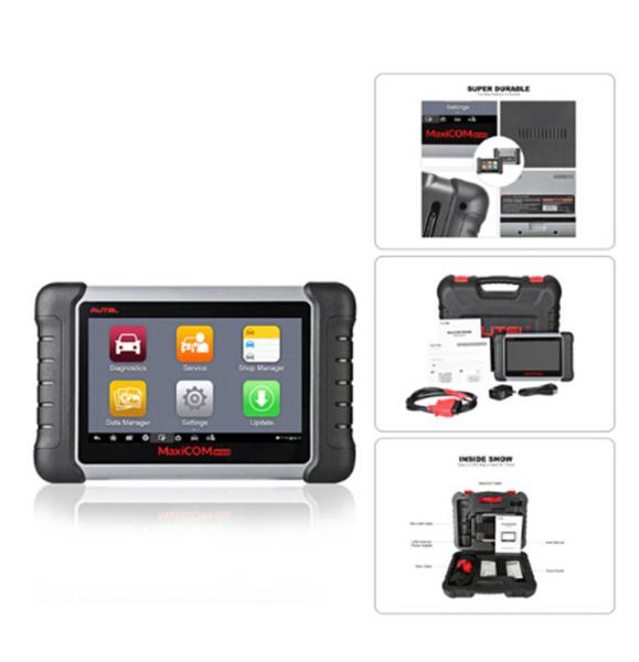 Cheap Autel Original MaxiCOM MK808 Diagnostic Tool 7-inch LCD Touch Screen Swift Diagnosis Functions of EPB/IMMO/DPF/SAS/TMPS for sale