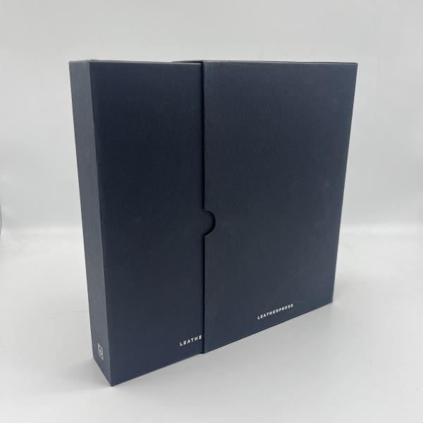 Cheap Personalized Custom Journal Printing Real Leather Notebook Printing With Slipcase for sale