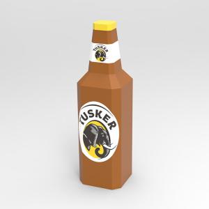 Customized Cardboard Counter Display Stands Vodka Table Top Display Rack For Bar