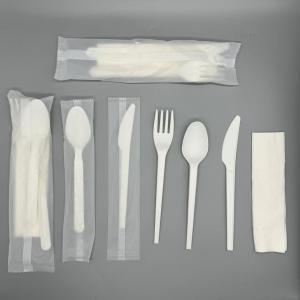 Biodegradable Cutlery Composable PLA Airline Dispos Plastiable Biodegradablec Cutlery