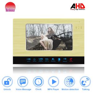 Best Amazing Wired Villa video intercom system Entry system home security with Clock&amp;date function wholesale