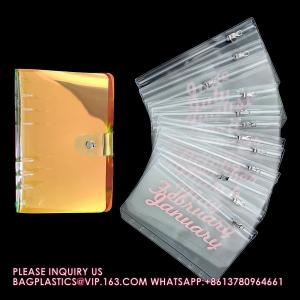 China Binder Pockets Budget Binder Cash Labels Envelope Include Expense Tracker Budget Sheets Notebook on sale
