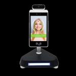 Desktop Mount Building Security Device 8 Inch Android Panel Face Record Thermal