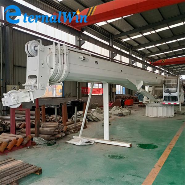 Cheap Promotion Telescopic Folding Crane Marine Mounted Cranes Knuckle Boom Crane for sale