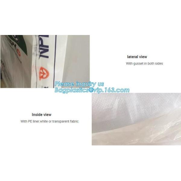 pp bag/sacks used pp bag Woven PP woven bag for packing 50kgs rice, grain, powder, salt, sugar,WOVEN BAG PRINTING MATERI