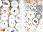 Best Custom Recyclable Hotel Disposable Paper Coasters Glass Cover With Logo wholesale