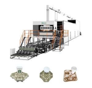 Automated Paper Egg Box Making Machine