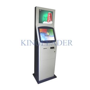 Best Two Display Interactive Touch Screen Kiosk Durable High Resolution wholesale