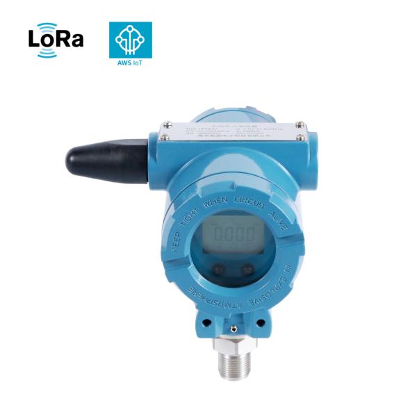 Cheap 10VDC AWS IOT IP67 3.6V Wireless Pressure Transmitter for sale