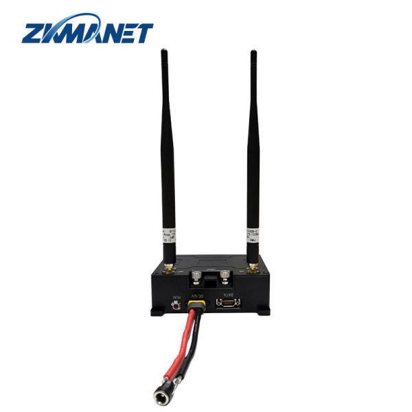Cheap 49km 82Mbps IP MESH UAV Drone Video Data Link Radio with AES256 Encryption for sale