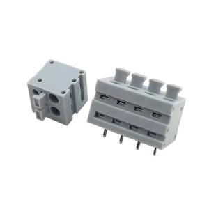 Best HQ211V-2.54mm Pitch Screwless pcb spring terminal block wholesale