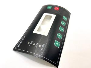 Chrome Ink Printing Custom Electrical Control Panels For Matrix Button Design Remote Controller