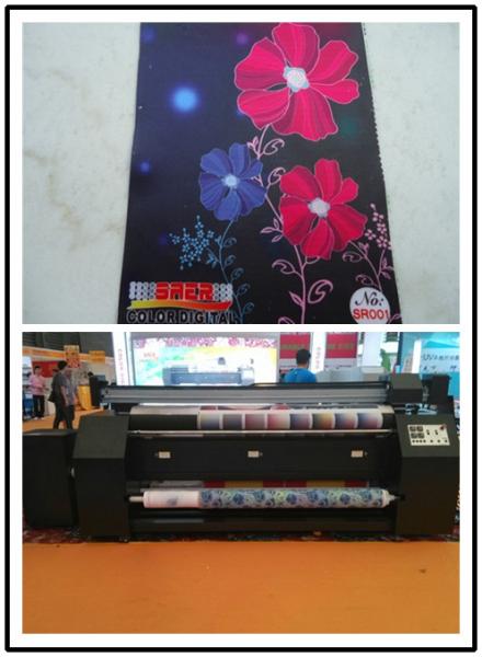 Cheap Flag Sublimation Printing Machine / Sign Printing Machine Reactive Ink Using for sale