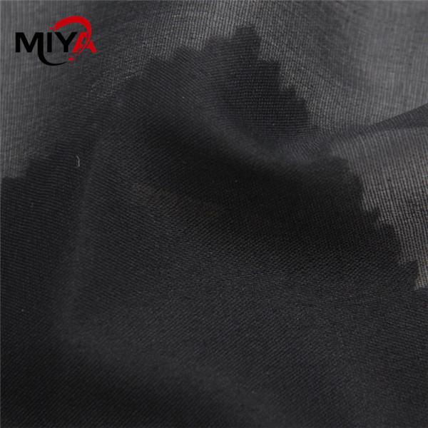 Cheap Plain Twill Weave Woven Fusing Interlining 30D 50D 75D Polyester for sale